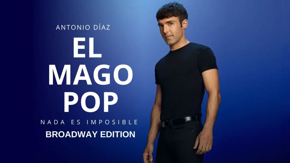 El mago pop, cartel de la obra nada es imposible