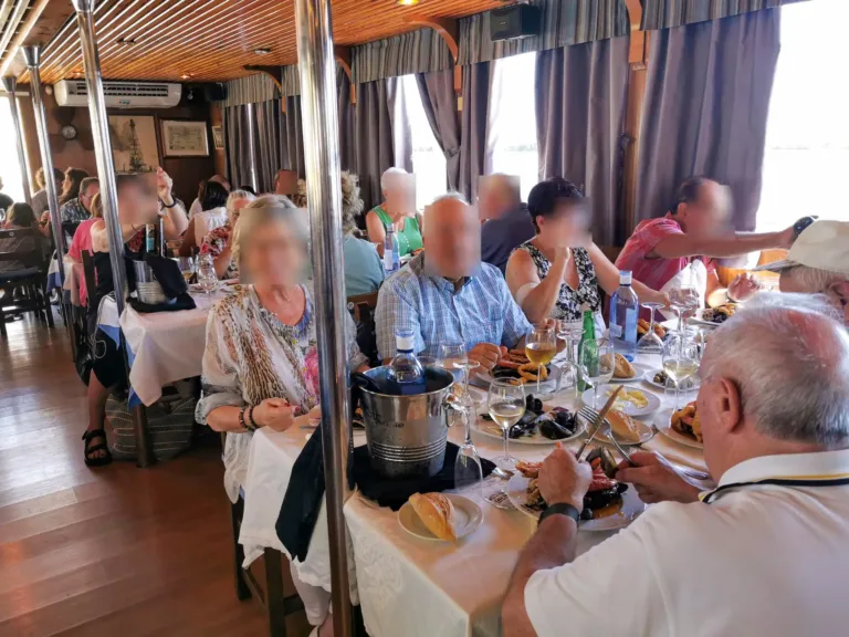 dinar paella creuer delta ebre viatges mestres